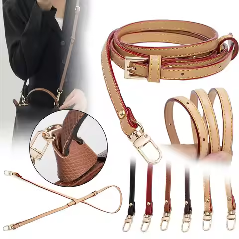 Punch-free Replacement Shoulder Strap Leather Bag Strap Bag Transformation Accessories For Longchamp