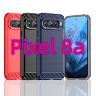 Google Pixel 8a Carbon Fiber Shock-resistant Phone Case Google Pixel 8a Protective Case Google Pixel
