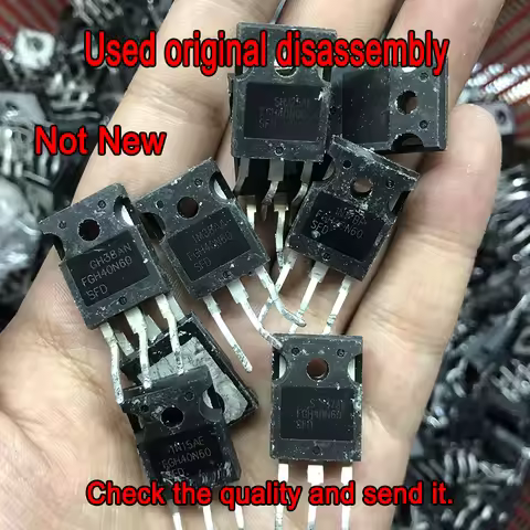 Used 10PCS FGH40N60SFD FGH40N60UFD FGH40N60SMD FGH40N60 40N60 TO-3P In Stock Original disassembly