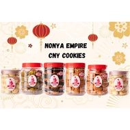Nonya Empire Limited Edition Handmade CNY Cookies/ Pineapple/Cuttlefish roll/Honey Bahulu
