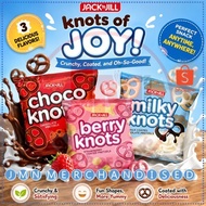 JM FG-0112 | Jack n' Jill | 3 PACKS | Choco Knots | Berry Knots | Milky Knots [28G] [I]