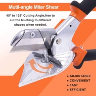 Multi Angle Miter Shear Cutter for Angular Cutting of and Trim from 45 to135 Degree Hand Tools for C