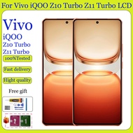 Original AMOLED For Vivo iQOO Z10 Turbo Z10 Turbo+ Z10 Turbo Pro Z11 Turbo LCD Display Touch Screen 