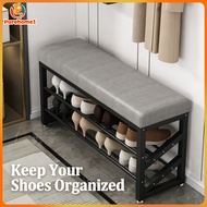 Shoe Rack Organizer Rack Shoe Rack With Soft Cushion Shoe Bench Shoe Changing Bench For Home Indoor 