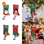 [Nanaaaa] Christmas Socks, Sock Decoration, Christmas Tree Hanging, Socks, Gift Bag for Fireplace, Indoor, Kids And