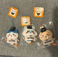 Chiikawa 正版巨人棒球聯名 棒球兔usagi 棒球小八 棒球飛鼠