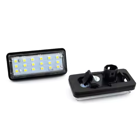 2Pcs Led License Number Plate Light For TOYOTA J100 120 200 Land Cruiser Cygnus Prado Mark X Reiz Le