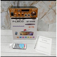 Fleco BT-858B Power Amplifier Bluetooth Amplifier Fleco BT 858B AC and DC - Fleco BT 858B Amplifier