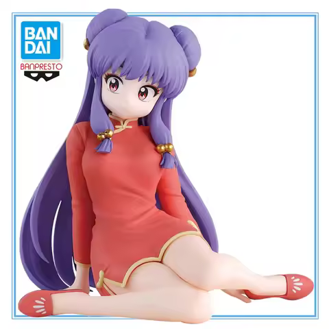 In Stock Original BANDAI Banpresto Relax Time Ranma Nibun-no-Ichi Shampoo PVC 13cm Anime Character M