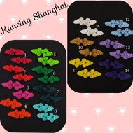 6 pieces - Shanghai Buttons Chinese Buttons Cheongsam Buttons 6 pieces