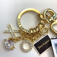 Juicy Couture 鑰匙圈 金色 掛飾 生日禮物 朋友禮物 聖誕禮物 禮物 吊飾 背包 包包 筆袋 鑰匙 側背包 後背包