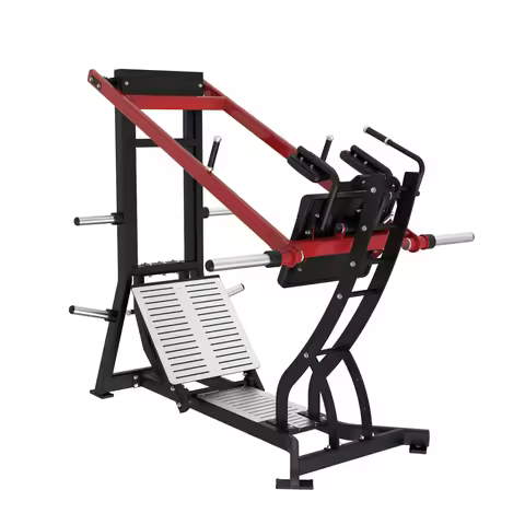 Commercial Fitness Sports Leg Exercise Trainer Double Track Squat Plate Loaded Strength Training Pen