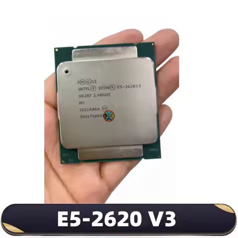 E5 2620 V3 2.4GHz 6-Core 85W LGA 2011-3 SR207 E5-2620V3 CPU