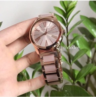 Original Michael Kors Hartman Rose Gold Dial Womens Watch MK3595