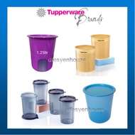 Tupperware One Touch Canister 1.0L/1.25L (1pc) - Purple/Pink/Blue/Golden