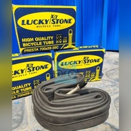 Bicycle Inner Tube Size 700 x 28 / 30 / 32 / 35 c Lucky Stone FV Presta Valve 60 mm 6 cm | Best Qual