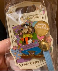 只放不換 香港迪士尼 Disney  高飛 2024 生日襟章 PIN 徽章 收藏