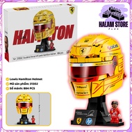 [New item] F1 Ferrari - Lewis Hamilton Helmet assembled display collectible model code 31302
