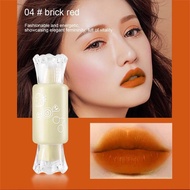 LIPSTICK CANDY LIP GLAZE LIPTINT WATERPROOF LIPSTICK CAIR KEMASAN LUCU BENTUK PERMEN 1078