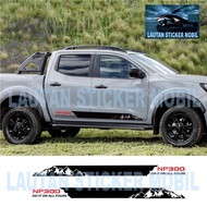 Nissan navara NP300 Car sticker cutting sticker list Mountain Car nissan navara NP300