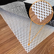 Non-Slip Rug Pad Gripper -2 x 3 Ft Anti Skid Carpet Mat, Provides Protection for Hardwood Floors and