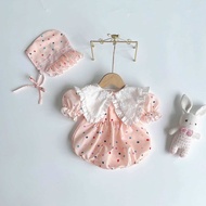 (3-12kg) Body Chấm Bi Hồng NHÍM XÙ KIDS Cho Bé Gái Sơ Sinh Đầy Tháng Thôi Nôi Sinh Nhật B110