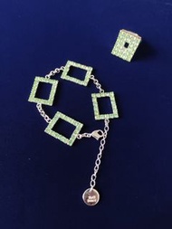 Japan Vintage Vert Dense Bling Bling