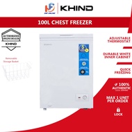 Khind Chest Freezer (100 L) FZ100