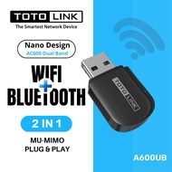 Totolink A600UB AC600 USB Bluetooth Wireless Adapter