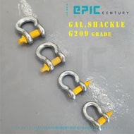 Galvanised Shackle G209 (Super Duty)