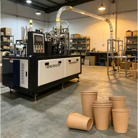 Automatic Paper Cup Making Machine Automatic Paper Coffee Cup Making Machine 7oz 8oz 12oz Cup Paper 