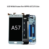 LCD with Frame For OPPO F3 Lite A57 LCD Display with Frame Bezel Touch Screen