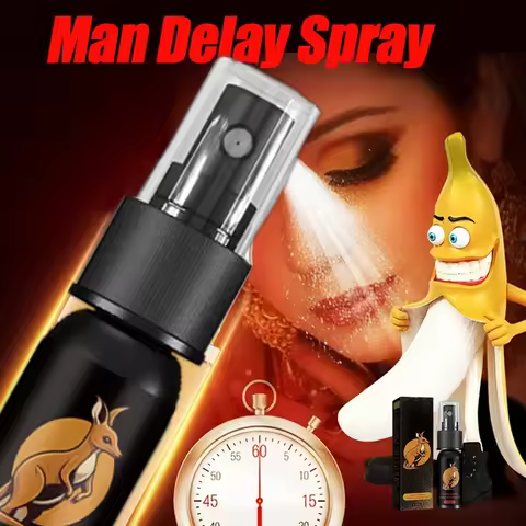 New Male Sexual Delay Spray, Men Delay Cream 60 Minutes Long, Prevent Premature Ejaculation, Cock En