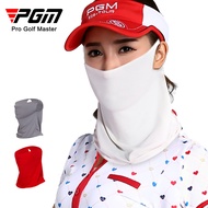 หน้ากากกันแดด WB003กอล์ฟ PGM สำหรับทั้งหญิงและชายไหมน้ำแข็งคอหมวกฮิปฮอปหน้ากากกันแดดสวมใส่ได้หลากหลาย
