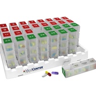 Organizer Pil Bulanan 4 Kali Sehari Laci Atau Kotak Kunci Organizer Obat 31 Hari Dengan 31 Kotak Pil