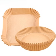 50PCS Air Fryer Paper Square Round Baking Paper Disposable baking paper Air Fryer Special Paper for 