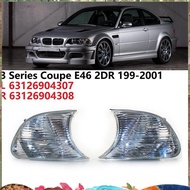Clear Marker Signal Blinker Corner Parking Light Lamp for - E46 3 Series Coupe 1999-2001 63126904307
