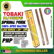 TOBAKI RACING FRONT FORK SPRING EX5/ EX5 DREAM/ LC135 / Y125Z/ Y15ZR V1 V2/ RS150R/ RSX150/ VF3I Y15