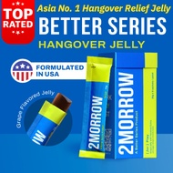 SHORT EXPIRY CLEARANCE!! 2MORROW Hangover Relief Jelly Stick (Grape Flavor) Easy Tomorrow, Effective