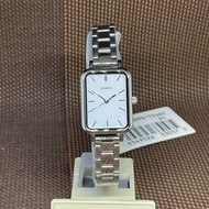 Casio LTP-V009D-7E White Analog Stainless Steel Quartz Classic Women's Watch
