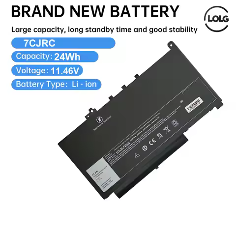 7CJRC Laptop Battery 11.4V 42WH for Dell Latitude E7470 E7270 Series 451-BBSW 451-BBWR 21X15 579TY P