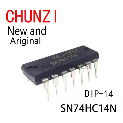 10PCS New and Original Integrated IC 74HC14 74HC14N SN74HC14 DIP-14 SN74HC14N