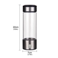 420ml 3mins Portable Hydrogen-Rich Water Cup Ionizer Maker/Generator Rechargeable Super Antioxidants ORP Hydrogen Bottle