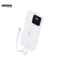 [ CCC ] Remax Power Bank 10000mAh RPP-652 (N) - พาวเวอร์แบงค์ มีสายในตัว ชาร์จเร็ว 22.5W มี 3 พอร์ต 
