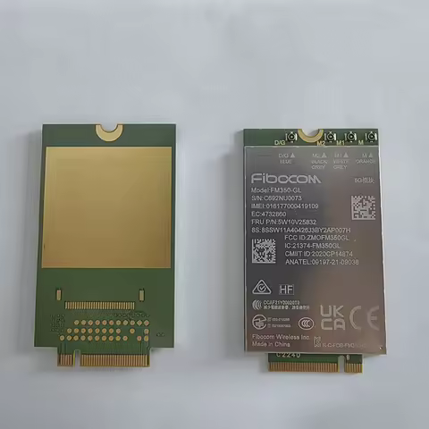 Fibocom FM350-GL 5W10V25832 5G M.2 Module WANN Adapter For ThinkPad Laptop T14s Gen3 X1 Carbon 10th 
