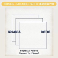 TXT YEONJUN 崔然竣 - “NO LABELS: PART 02” 美網親簽代購