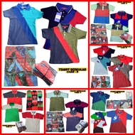 TSHIRT BERKOLAR BUDAK LELAKI