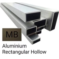 🔥🔥Ready Stock🔥🔥Aluminium Rectangular Hollow / Aluminium Bar - Bronze (MB) Aluminium Hollow