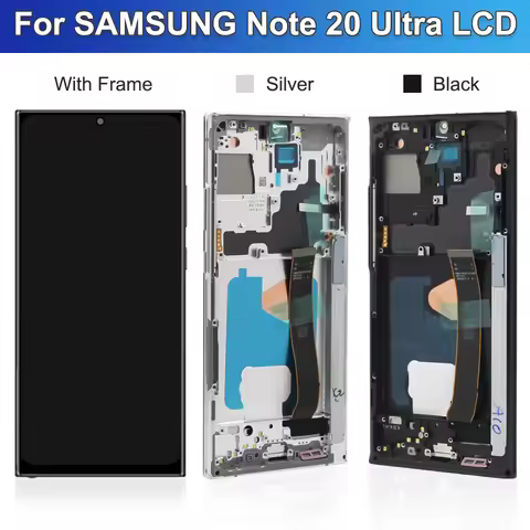 AMOLED Quality LCD For Samsung Note 20 Ultra For SAMSUNG Note 20 Ultra N985F Disaplay LCD Screen Tou