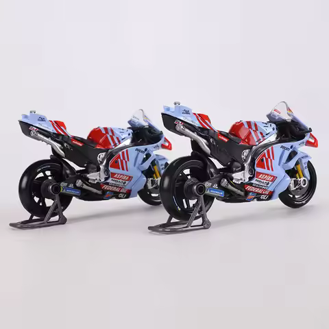 Maisto 1:18 Ducati Team Gresini Racing MotoGT Season 2024 73# 93# Motorcycle Model Toys Collectible 